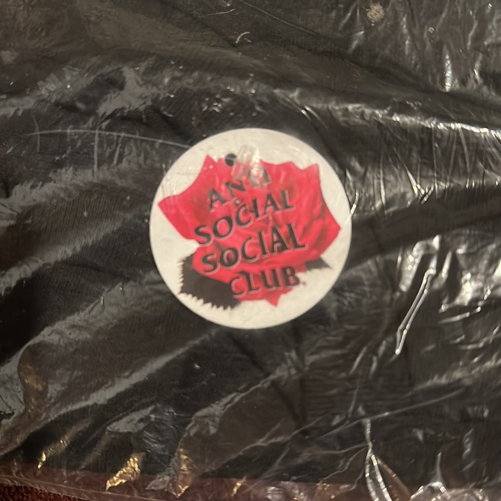 Antisocial social club 2XL brand new still in the bag with tags black - Picture 3 of 6